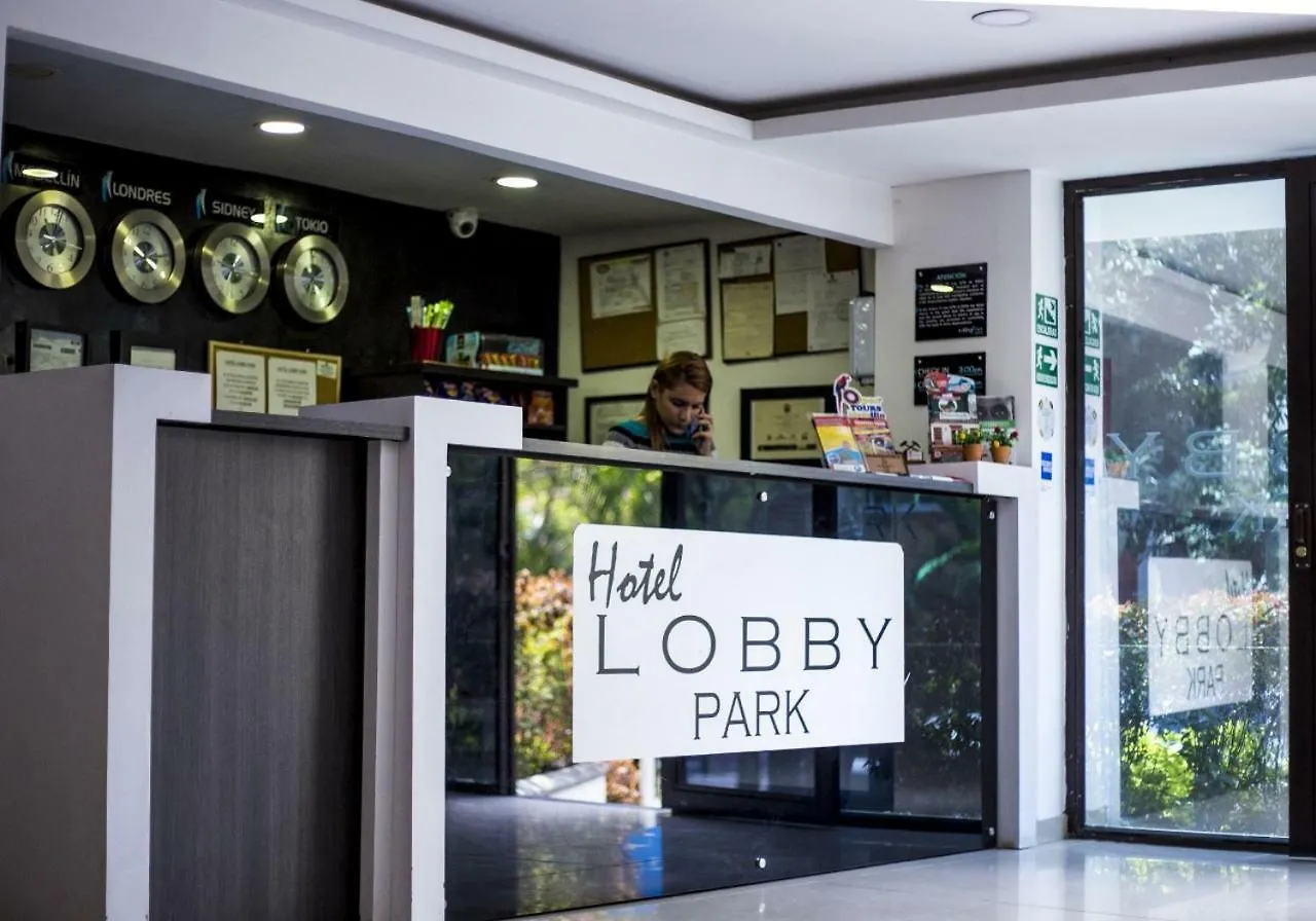 Hotel Lobby Park Medellín Colombia